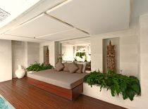 Villa Jajaliluna, Pool side daybed