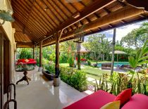 Villa Kakatua, Terrasse chambre d'amis