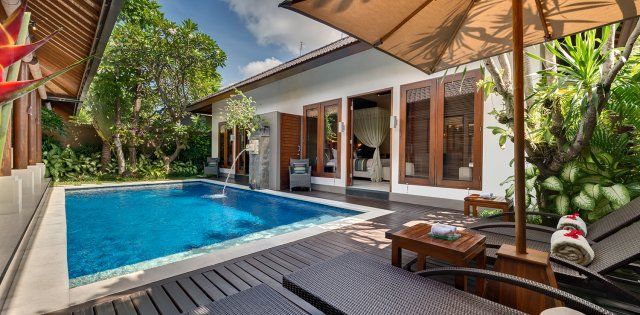 Villa Lakshmi Kawi, Pool Deck