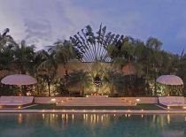 Villa Nalina, Pool at Night