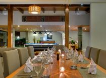 Villa Kinara, Dining Area