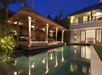 Villa Adasa, Pool at Night