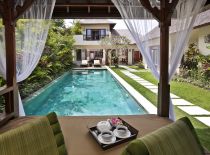 Villa Songket, Pool pavilion view